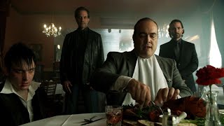 Maroni Interrogates Jim Gordon Over The Truth Of Oswald's Story (Gotham TV Serie