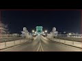 Budapest's sightseeing attractions by Night during the coronavirus - 3D360 VR video