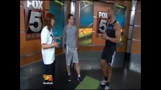 Tabata Training With Coach G at Fox 5 DC!
