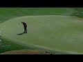Victor Dubuisson makes an 18-foot birdie putt at Accenture
