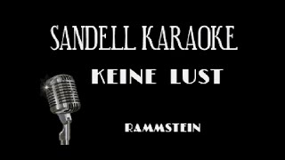Rammstein - Keine Lust [Karaoke]