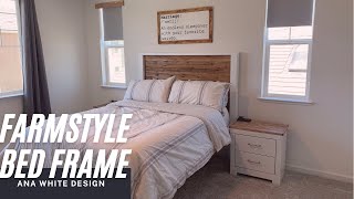 DIY Bed Frame | ANA WHITE DESIGN