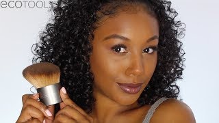 Bronze Buki Brush Makeup Tutorial Ecotools