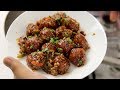 वेज मंचूरियन बनाने की विधि - vegetable dry restaurant cabbage manchurian recipe cookingshooking