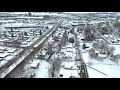 04-19-2021 Rapid City, SD - Snowy Drone Aerials and Icy Roads