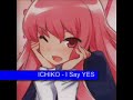 ICHIKO - I Say Yes ~Zero no Tsukaima~Futatsuki no Kishi~OP