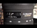 SIGMA APO 70-200mm F2.8 II EX DG MACRO HSM AF speed test.