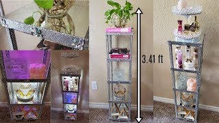 Dollar Tree DIY Mirrored Bookshelf Home Decor| DIY Elegant Organizational Room Decor Idea 2019