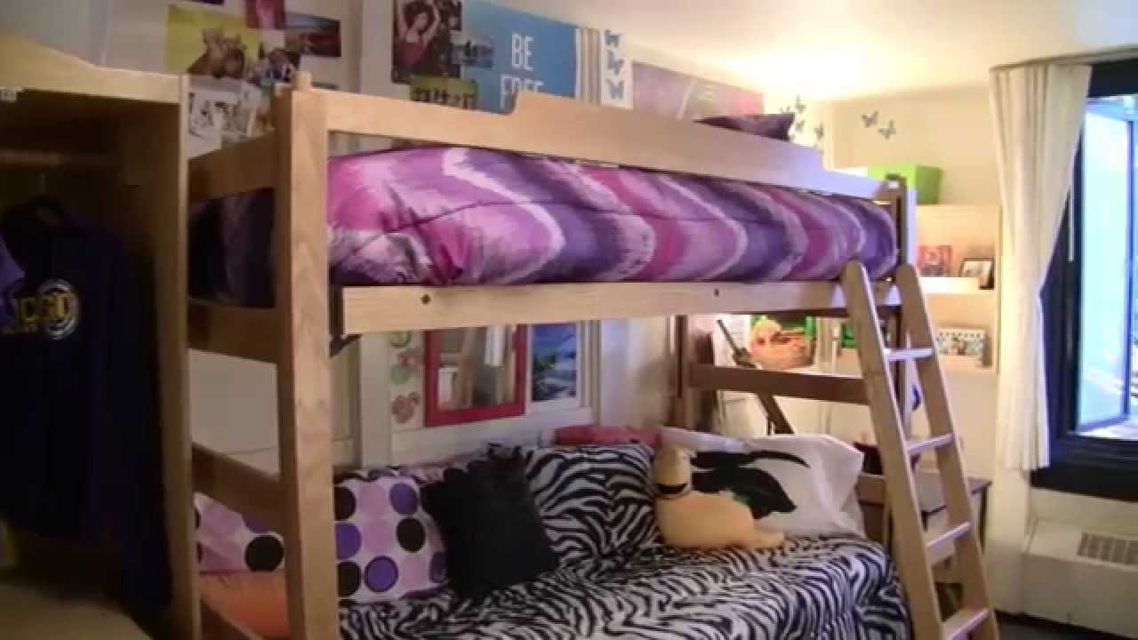Tour of UCSC Crown College triple room - YouTube