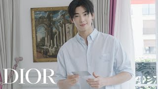 Lessons in fashion from Eunwoo Cha at the Men Summer 2024 show