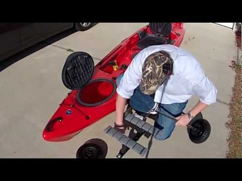 Build A Kayak Cart - DIY Kayak Cart Www.PalmettoKayakFishing.com | How 