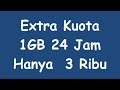 WOW, Murah Banget! Extra Kuota 1GB Indosat Cuma 3rb, Ini Caranya!!!