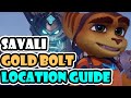 Ratchet and Clank Rift Apart Savali All Gold Bolt Locations