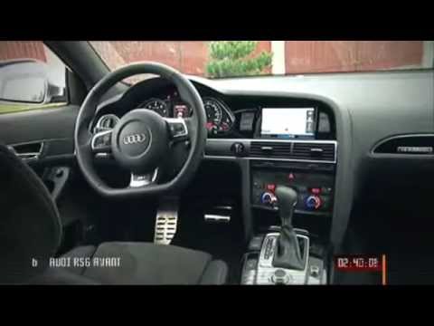 Audi RS6 C6 Avant Autosalon Test TV Prima 