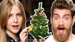 Mini Christmas Tree Decorating Challenge