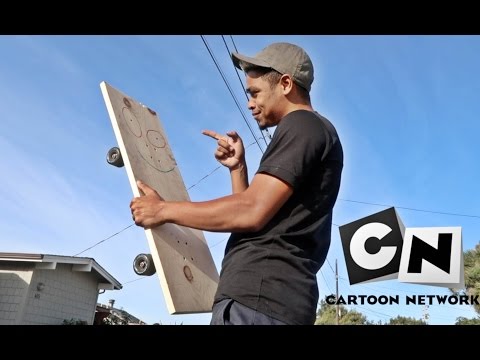 Real life Plank skateboard! (Ed Edd n Eddy)