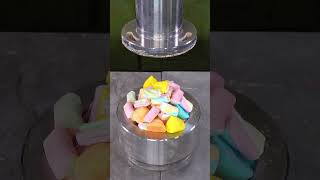 🍬💨 Candy Crushed Rapidly With Worm Maker! 🐛🔨 #Candycrush #Wormmaker #Fastcrushing #Asmr
