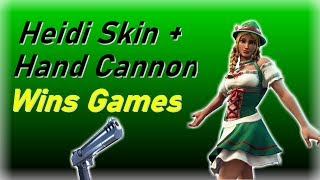 Heidi Skin Hand Cannon Wins Games