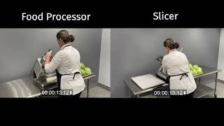 Hobart Food Processor vs. Slicer Challenge