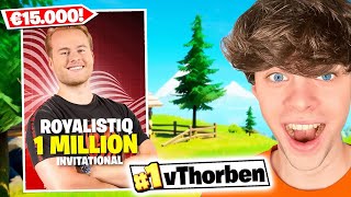 Vthorben Speelt Royalistiq 1 Million Fortnite Toernooi 15,000