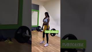 Saranya Ravichandran Gym Practice