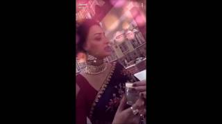 Tu Aashiqui Set Dinner & Masti Jannat Zubair With Co-Stats New
