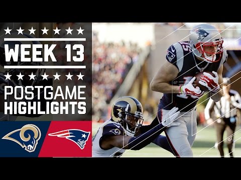 Rams Vs Patriots Nfl Week 13 Game Highlights Rams Vs Patriots Nfl Week 13 Game Highlights