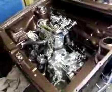 this is the shiney engine in my vw mk1 golf