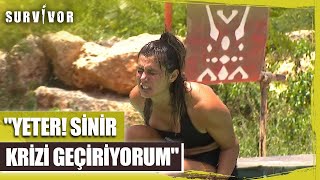 Nefise Oyun Sonrası Sinir Krizi Geçirdi Survivor 94. Bölüm