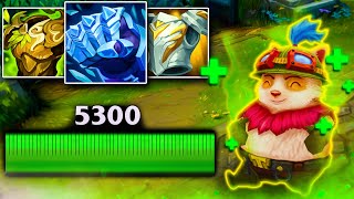 Teemo But I Have 5300 Hp And Laugh While Tanking Your Whole Team