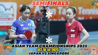 Full Match Miwa Harimoto Vs Ser Lin Qian Asian Team Championships 2025 Semifinals
