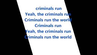 Watch Lana Del Rey Criminals Run The World video