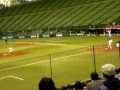 藤井宏海-下窪陽介(2010年プロ野球12球団合同トライアウト@西武ドーム)
