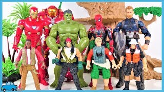 Hulkbuster Help! Venom appeared! Avengers toys Go!Iron man,spiderman,Hulk,Captain America-CharlesToy