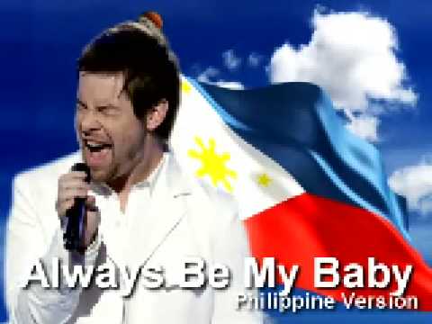 Always be My Baby PINOY VERSION Ikaw Lang ang Iibigin - Lamberto Lambert Reyes ASAP 09