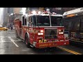 MINI FDNY SERIOUS HEAVY HORN USAGE COMPILATION - COMPLETE ONE AT CHRISTMAS TIME - HAPPY EASTER ALL.