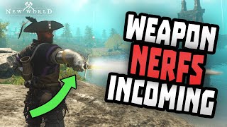 Weapon Nerfs? Meta Shift? Fast Travel? Smelter Gear? Feb Ptr Update New World