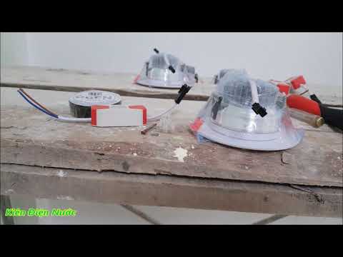 Chia Sẻ Cách Đấu Và Lắp Đèn LED Âm Trần Ai Cũng Có Thể Làm