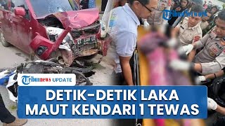 Kecelakaan Maut Mobil Tabrak 3 Motor Di Kendari, 1 Korban Tewas Di Lokasi Kejadian