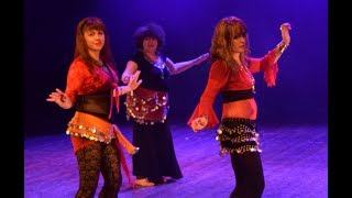 Nar, Gawaher Belly Dance With Anns Beginner Students At Layali, Sweden 2015