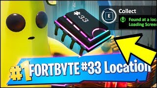 FORTBYTE 33 Location - FOUND AT A LOCATION HIDDEN WITHIN LOADING SCREEN #10 (Fortnite)