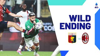 Giroud's save saves Milan! | Wild Ending | Genoa-Milan | Serie A 2023/24