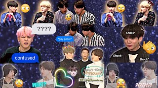 The way Jungkook quickly looked away when Jimin caught him staring 😂🤭(🐥👀🐰)  #jik
