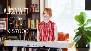 Alicia Witt and the Privia PX-S7000