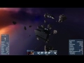 Space Engineers, Mega Ship Phaser Battle