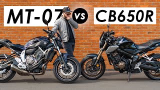 Yamaha MT-07 vs Honda CB650R: The Best Used Beginner Motorcycle?