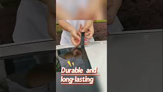 Seametal Car Window Seal Strip Rubber T-Shape Sunroof External Windshield Edge Sealing Protector
