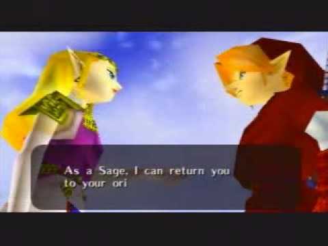 The Legend Of Zelda Ocarina Of Time Ending
