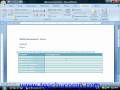 Word Tutorial Creating a Form Template Microsoft Training Lesson 21.2