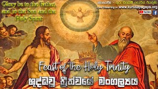 Solemnity of the Most Holy Trinity (Sunday Holy Mass) - 30/05/2021